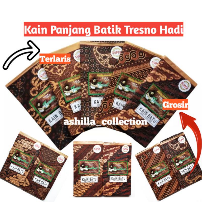 Kain Panjang Batik TRESNOHADI / Kain Jarik Samping Kebat