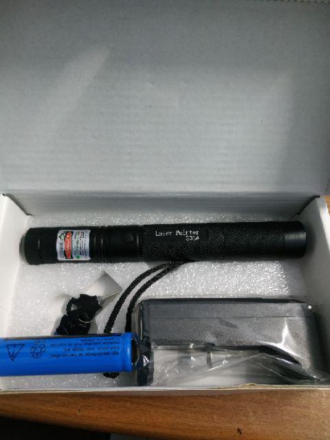 senter laser hijau / green laser pointer 303 hijau tebal