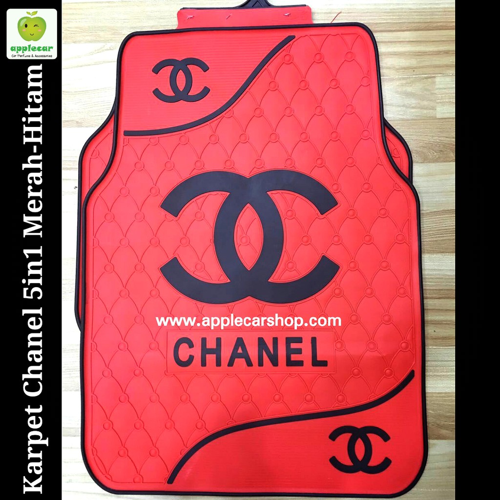 Karpet Mobil Chanel Merah 5in1