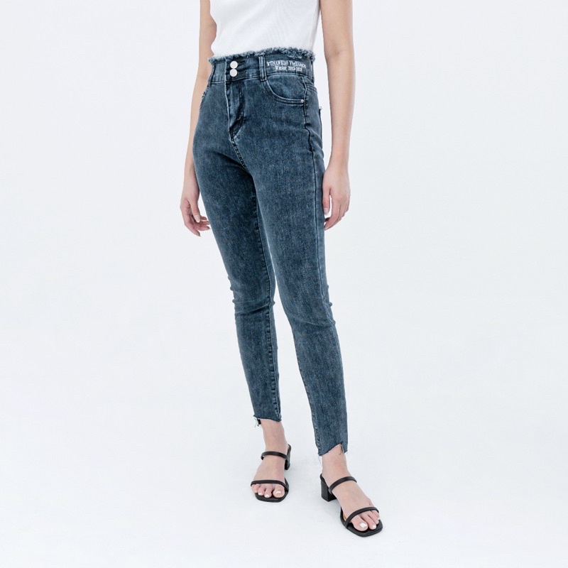 VIERLIN - Jeans 3338 - HIGHWAIST SKINNY JEANS