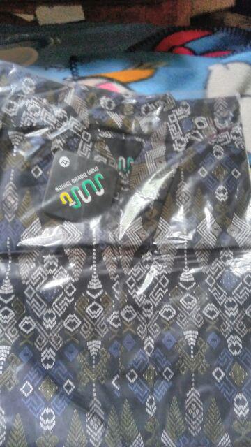 Jasmineolshop Kemeja Batik Pendek Torpedo