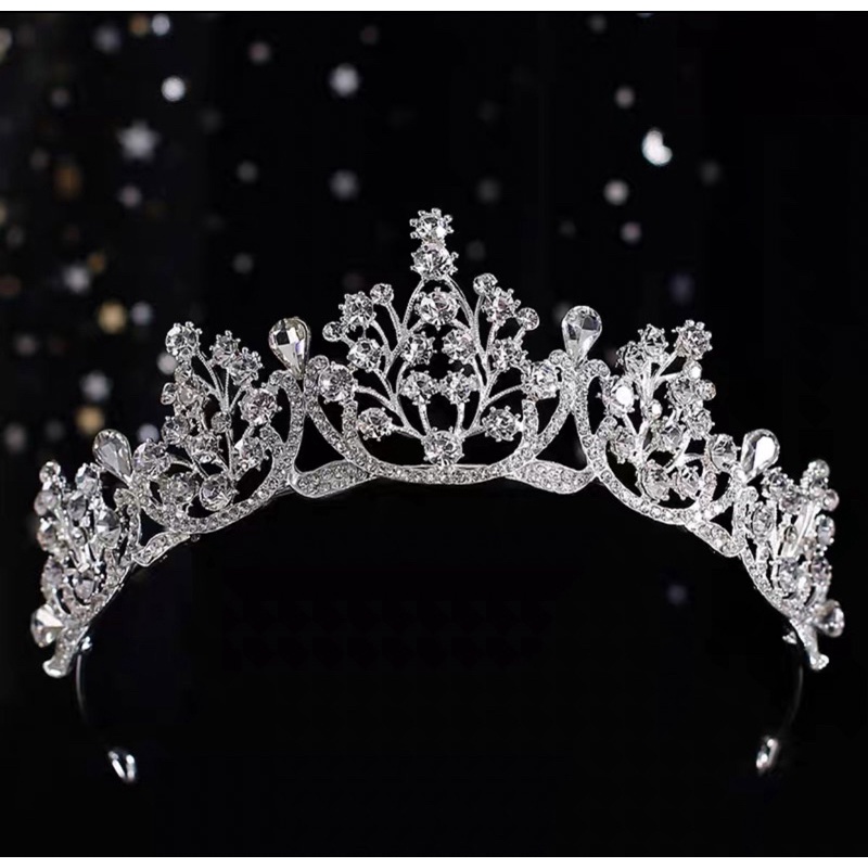 Wedding Mahkota【106】crown headpiece bridal aksesoris pengantin hijab wanita hiasan rambut