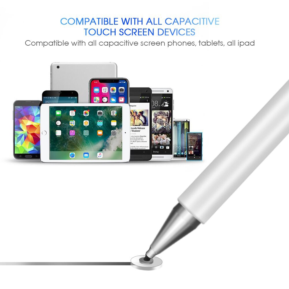 Goojodoq 2 in 1 Capacitive Stylus Touch Screen Pen stylus pencil for ipad