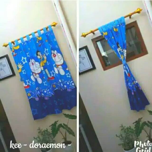 GORDEN JENDELA / HORDENG JENDELA KARAKTER DORAEMON 3D MURAH 010203040506