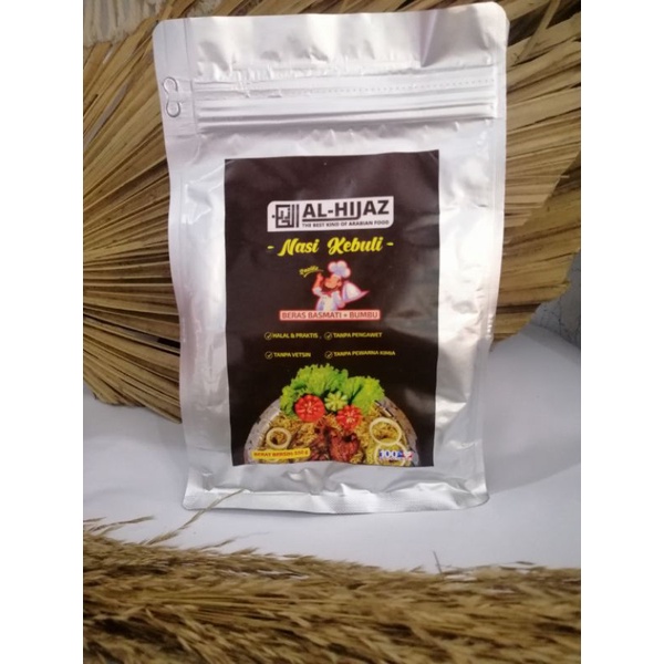 

BBERAS BASMATI NASI KEBULI ALHIJAZ NASI ARAB 500GRAM