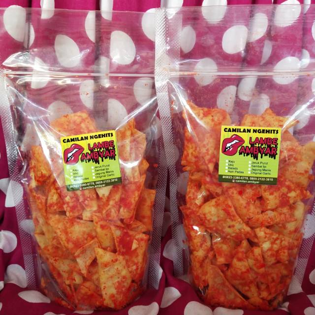 

KERUPUK PANGSIT BALADO