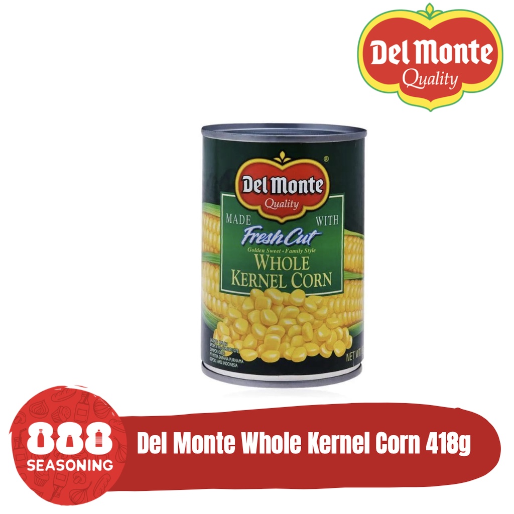 

DEL MONTE WHOLE KERNEL CORN (Jagung Pipil) 418g