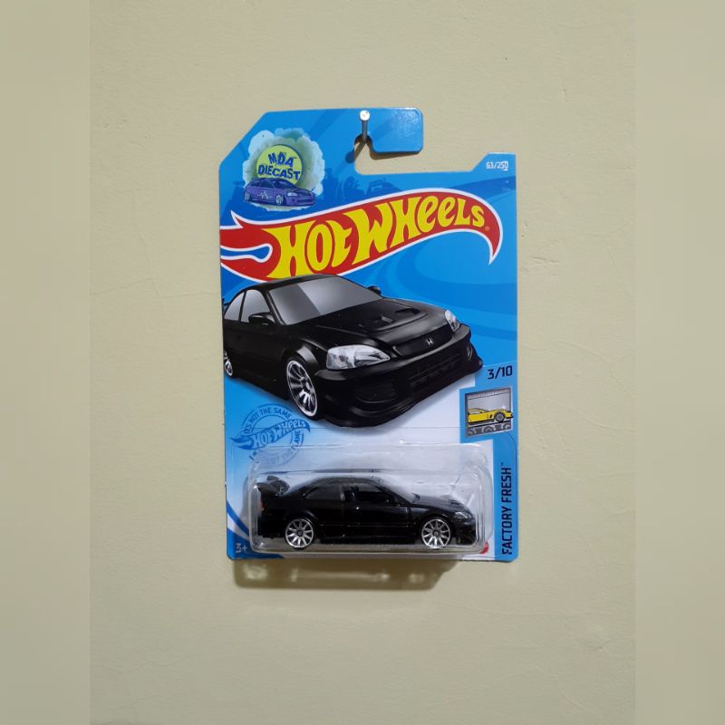 Hotwheels Honda Civic SI hitam