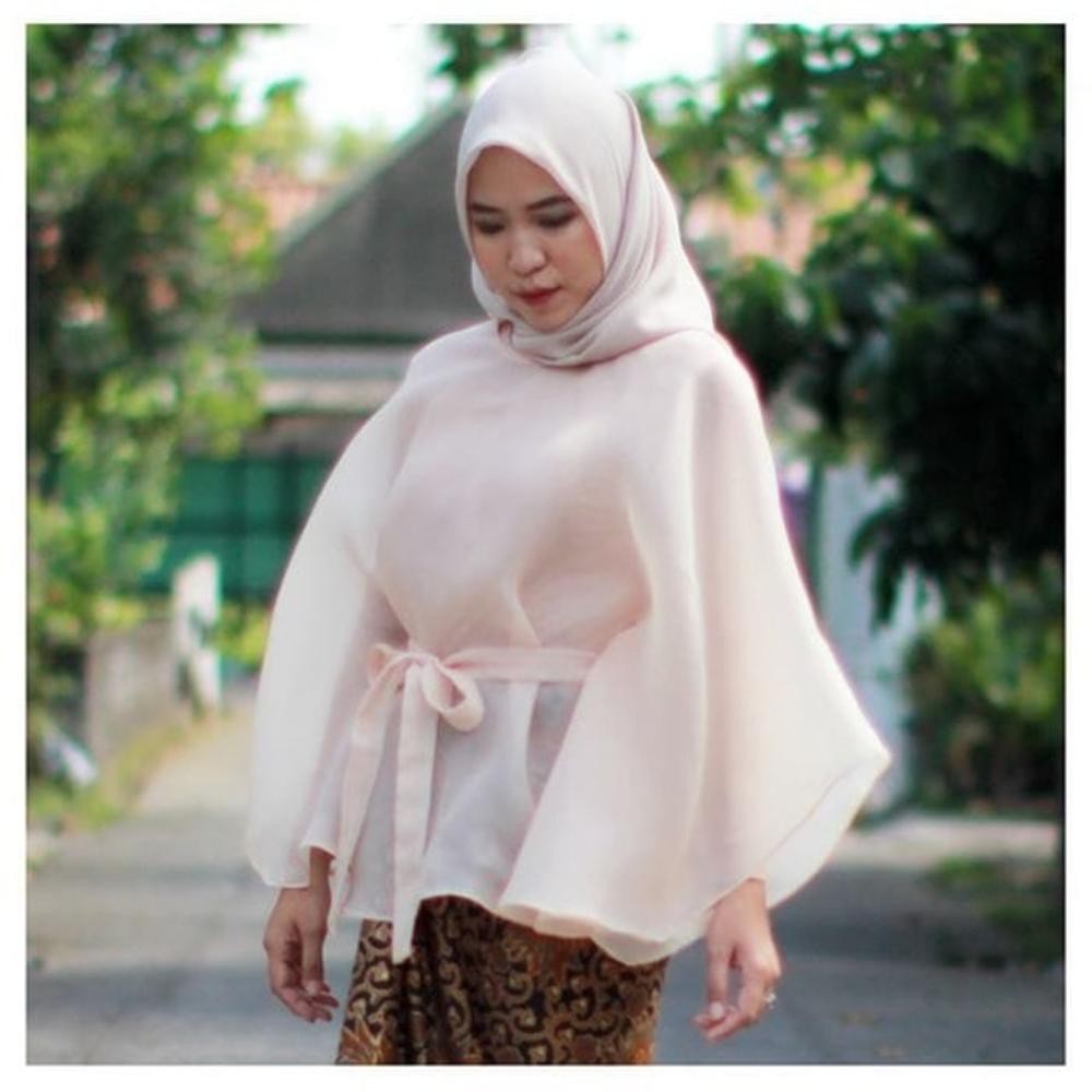 Atasan Kebaya Modern Organza Aneka Pilihan Warna