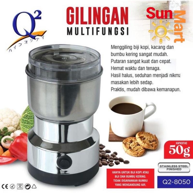 Gilingan kopi mini Q2 / Grinder Coffee elektrik