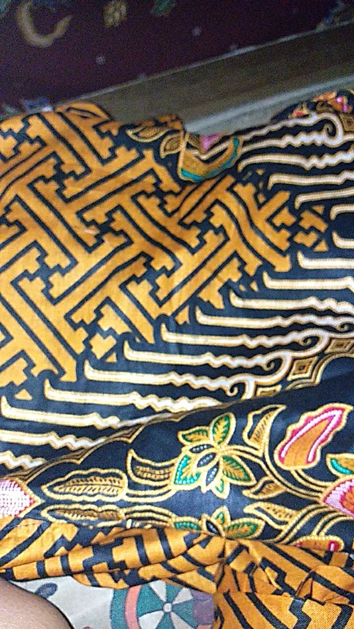 Gamis Batik Muslimah Terbaru // Baju Gamis Batik Syari Motif Cerah
