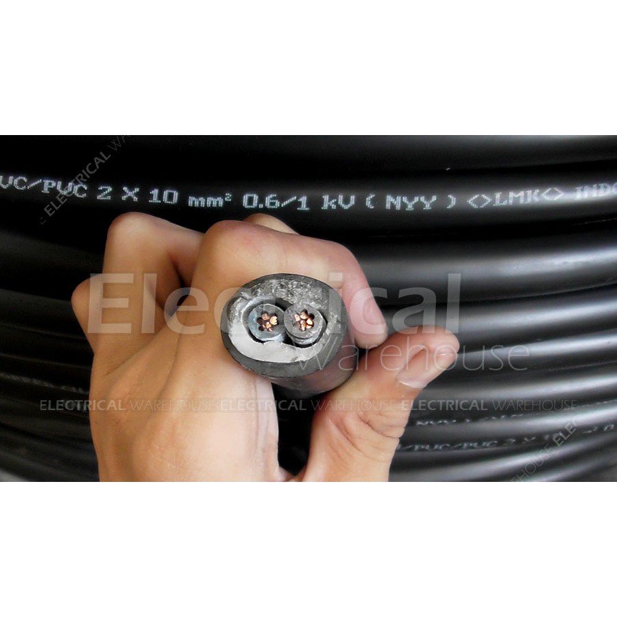 Kabel Listrik NYY 2x10mm2 SUTRADO ( 2x10mm 2x10 2 x 10mm 2x10 )
