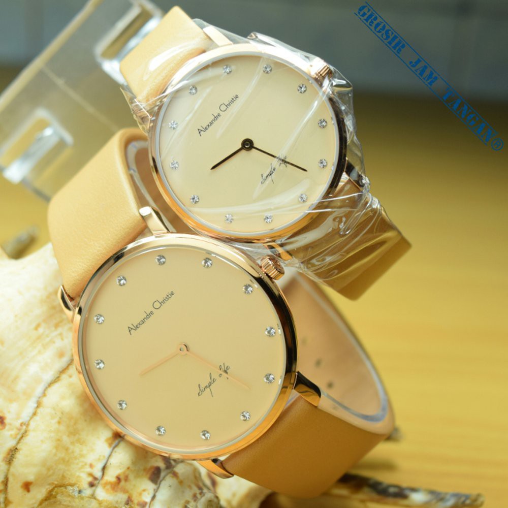 MURAH ALEXANDRE CHRISTIE AC JAM TANGAN COUPLE MEWAH ELEGAN ORIGINAL (SIMPLE LIFE EDITION) TERMU