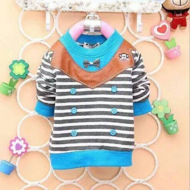 Atasan kaos anak laki laki Import / kaos anak laki Import lengan panjang