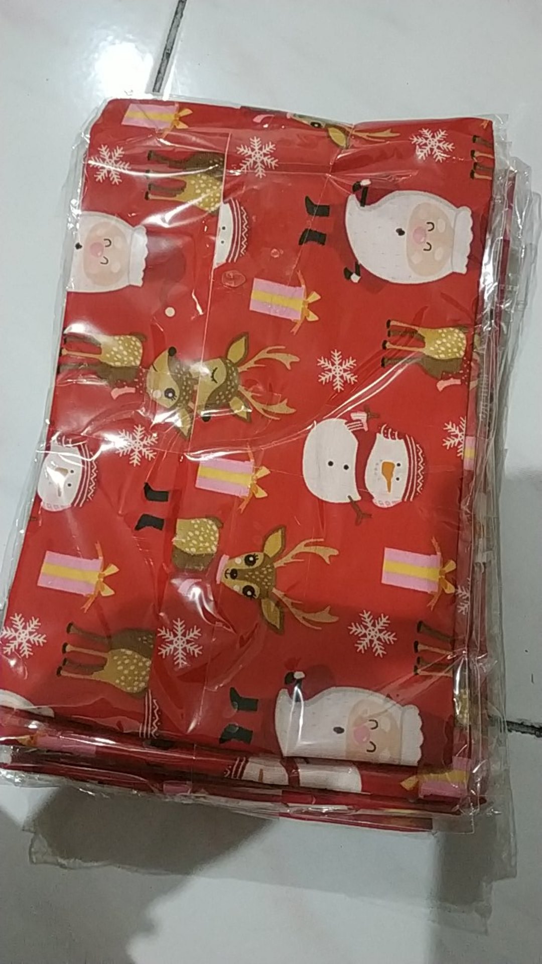 Tempat Tissue Pouch Tissue Tissue Cover Souvenir Ulang Souvenir Natal Murah Acara Gereja Christmas