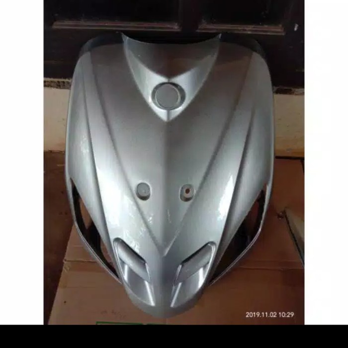 Tameng body depan Mio sporty lama silver
