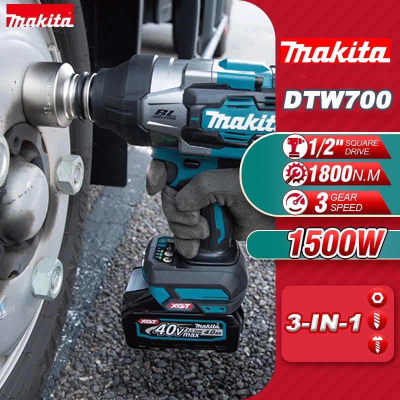 Jual [24 Jam+Bisa COD]Kamolee DTW700 Impact Wrench Tool 1800 N.m 1/2