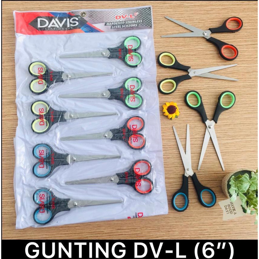 

AS888 - Gunting Scissors Stainless Steel Aneka Warna Ukuran 6 Inch