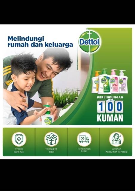 DETTOL HANDWASH BOTOL PUMP 245 ML | REFILL 200 ML SABUN CUCI TaNgAN BOTOL DETTOL