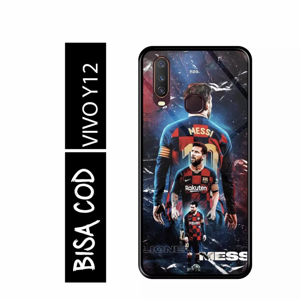 ACASTO Case Vivo Y12/ Y15/ Y17/ Y12i/ Y91/ Y93/ Y95 motif fashion bola unik keren design pria & wani