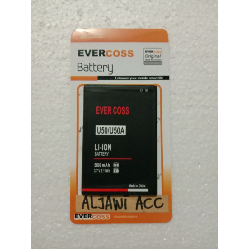 Baterai Cross Evercoss U50/U50A Original Battery Hp