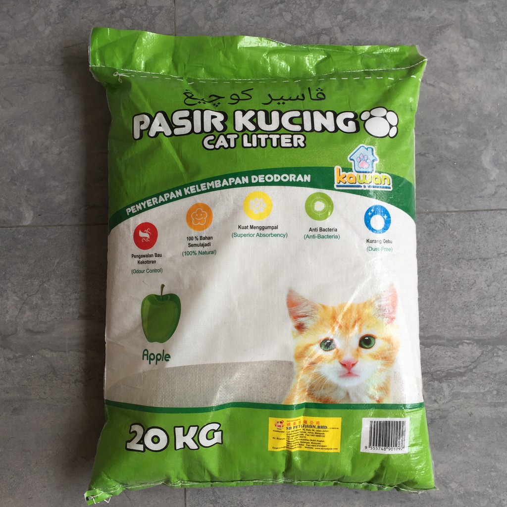 KAWAN 20kg Pasir kucing Cat Litter