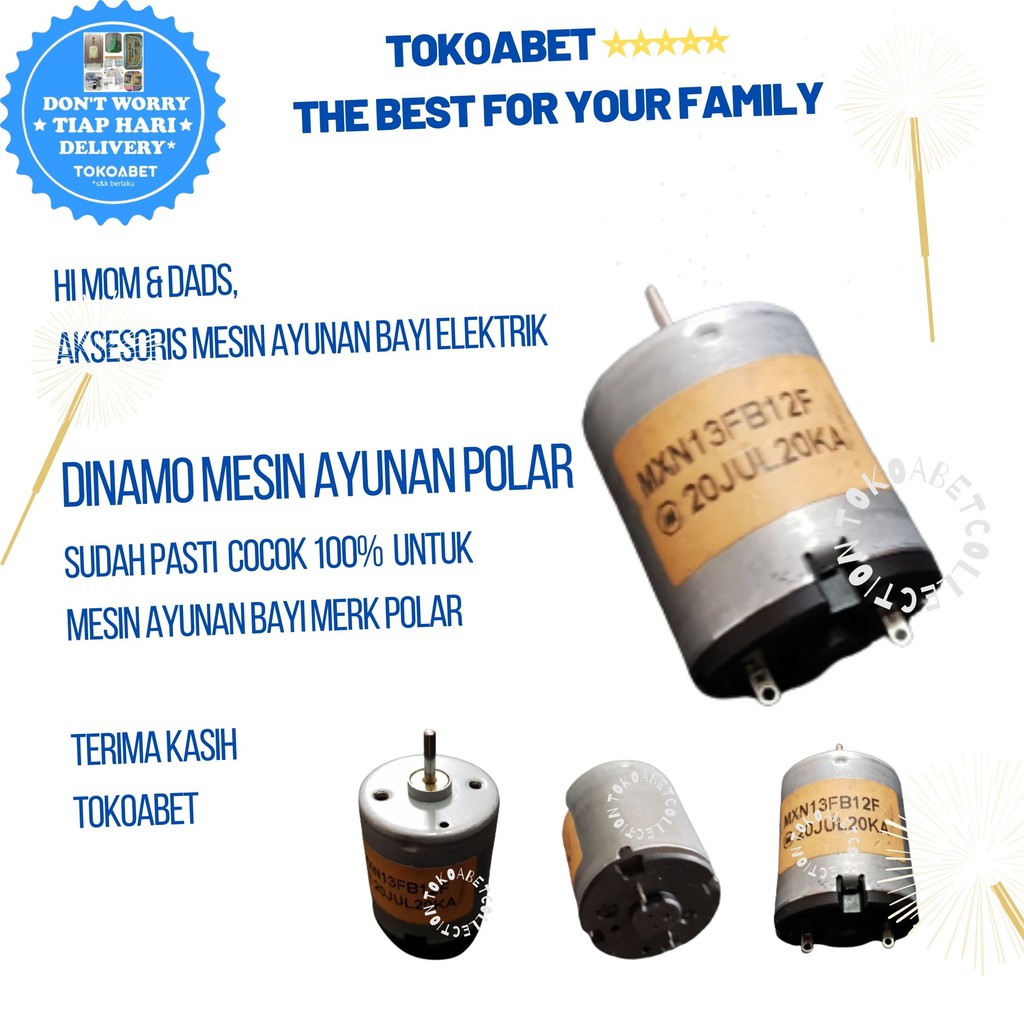 Dinamo Mesin ayunan POLAR yang kecil PASTI COCOK 100% #TOKOABET