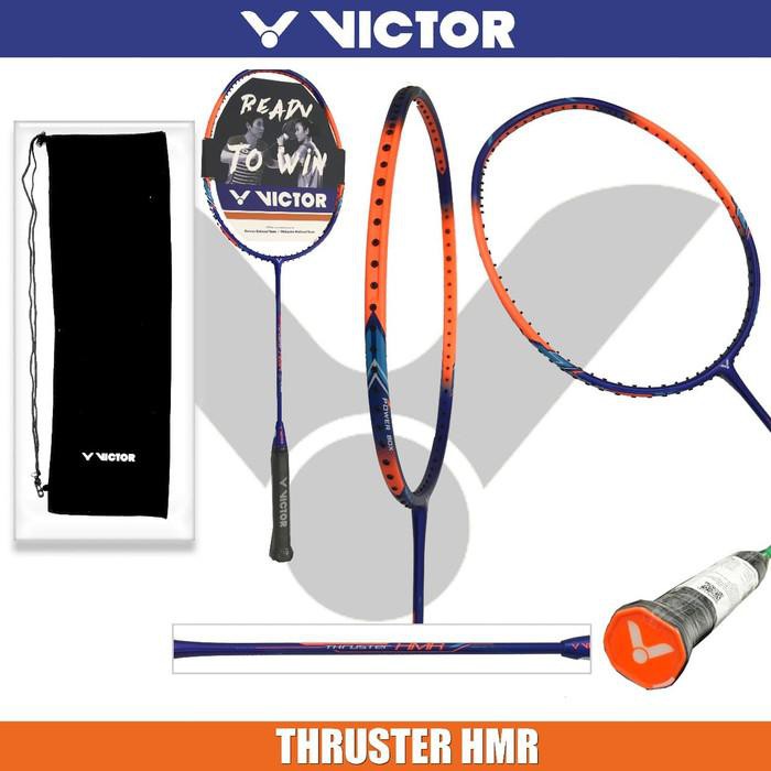 mantul habis badminton VICTOR THRUSTER HMR RAKET BADMINTON ORIGINAL - 4U