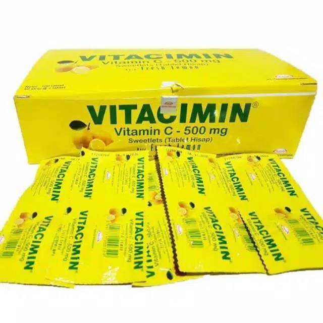 Vitacimin tablet hisap Vitamin C