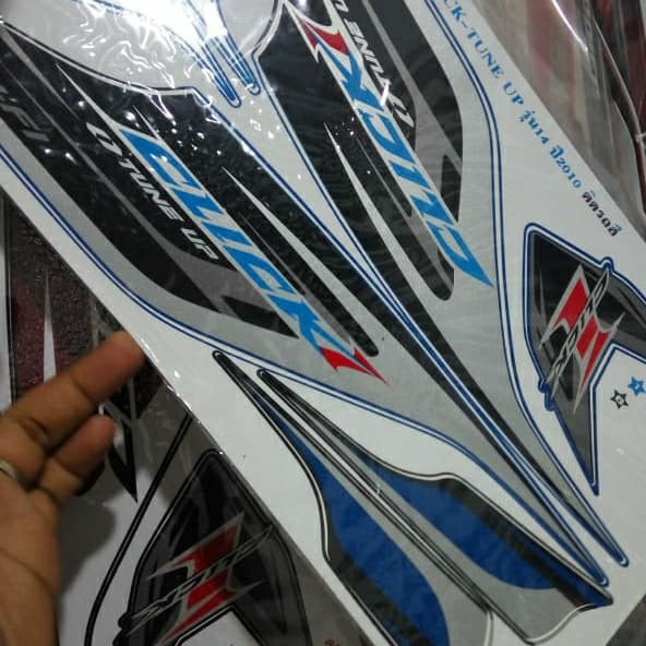 Striping Vario Techno 110 karbu Tune Up