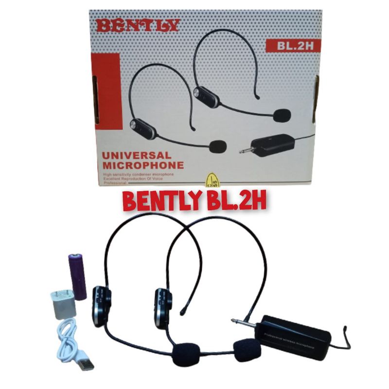 Mic wireless Bently BL 2H Bando 2mic