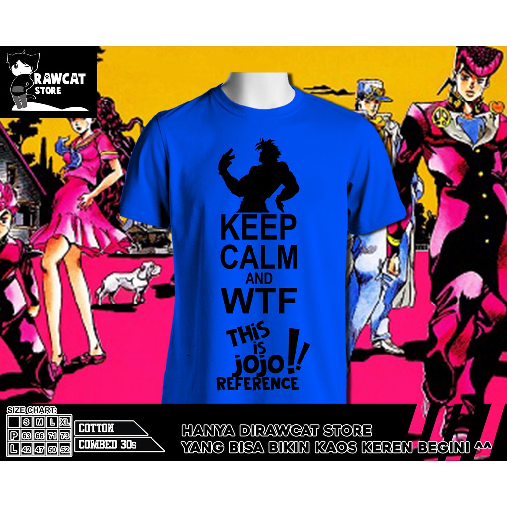 kaos anime jojo bizarre adventure