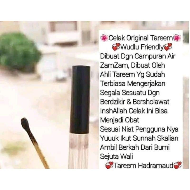 Celak Tarim Hadramaut Yaman Ori terbuat dari batu Itsmid Dan Air Zam zam / Tareem Original