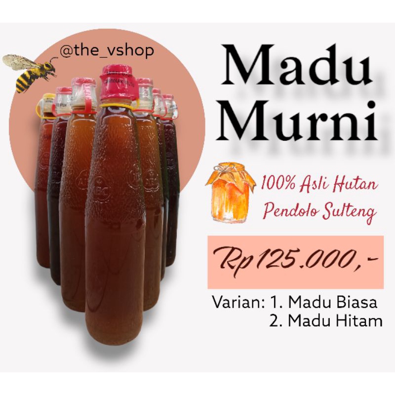 

MAKASSAR MADU MURNI ASLI HUTAN PENDOLO 600ML