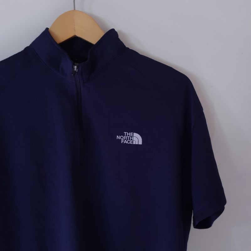 Baju Baselayer The Morth Face TNF dongker original second