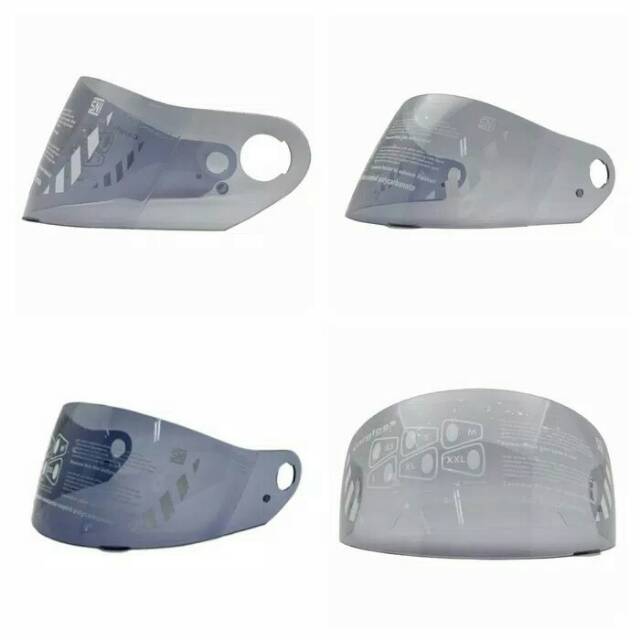 KACA HELM VISOR CARGLOSS, RACER,DEVIL, BYSON, YAMAHA SPORT Z, R25 - CLEAR