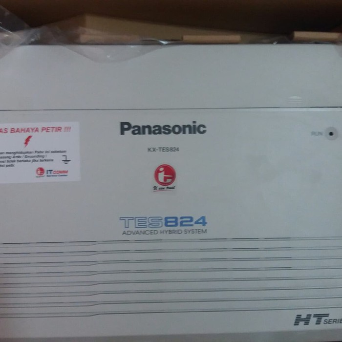 PABX PANASONIC KX-TES824ND + KX-T7730 NEW kapasitas 3 line 8 extension