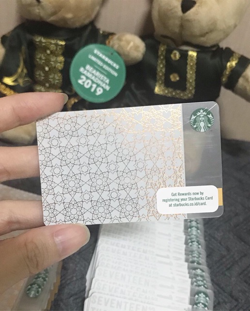 Starbucks Indonesia 17th Anniversary and Ramadhan Card