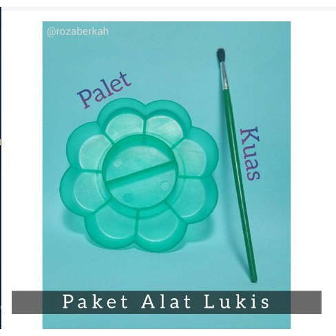 

Alat Lukis Patung Gypsum Kuas Palet