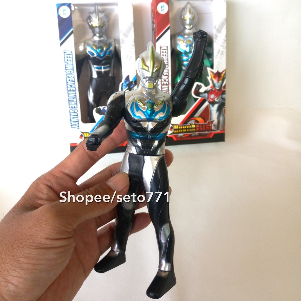 Ultraman  Dus Geed Orb Blu Blue Bahan Plastik 6612 Shopee 