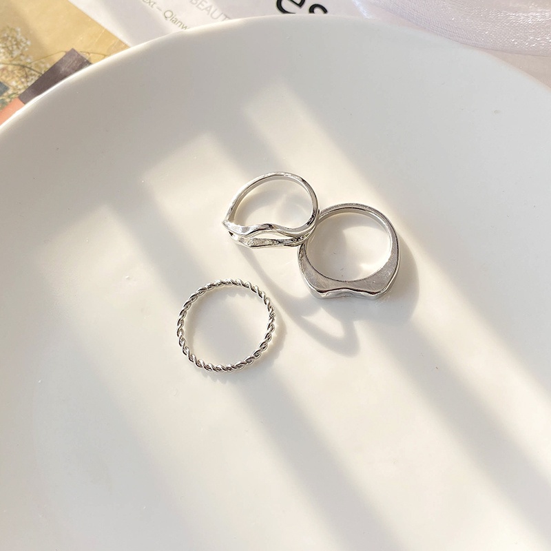 Cincin Model Tiga Potong Untuk Aksesoris