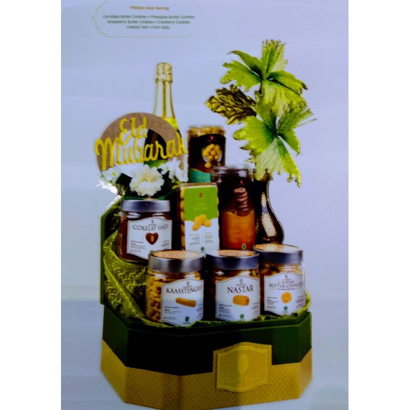 

PARSEL Hari raya Idul Fitri GRAND Hamper Exclusive. Free kartu ucapan & Souvenir