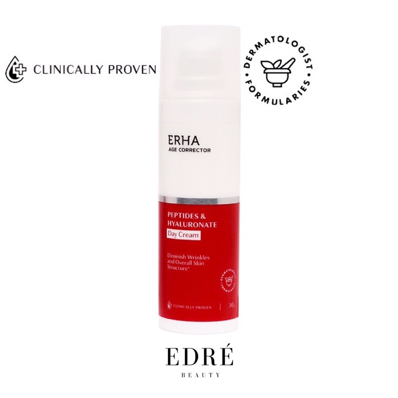 ERHA Age Corrector Day Cream 30gr - Krim Wajah Pagi Anti Penuaan
