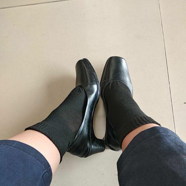 Sepatu Pantofel Mutiara 3 Cewek Kampus Termurah Terlaris Pantofel D25 3