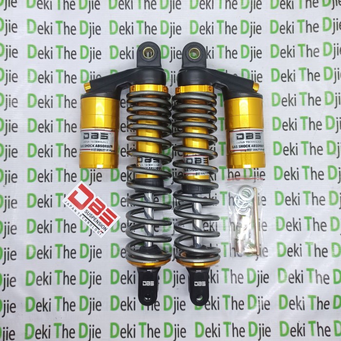 {duniastore} Shock Shockbreaker DBS ORIGINAL Yamaha AEROX 155 GOLD TITANIUM Berkualitas