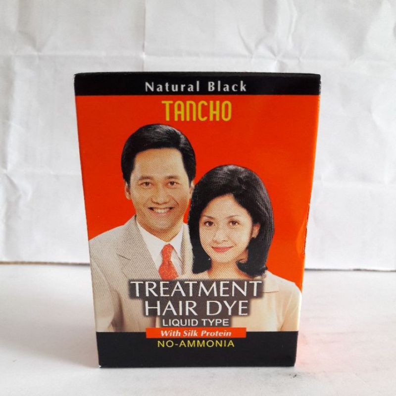 ❤TANCHO❤ Semir Rambut Treatment Hair Dye Liquit Black 20ml~Berkualitas