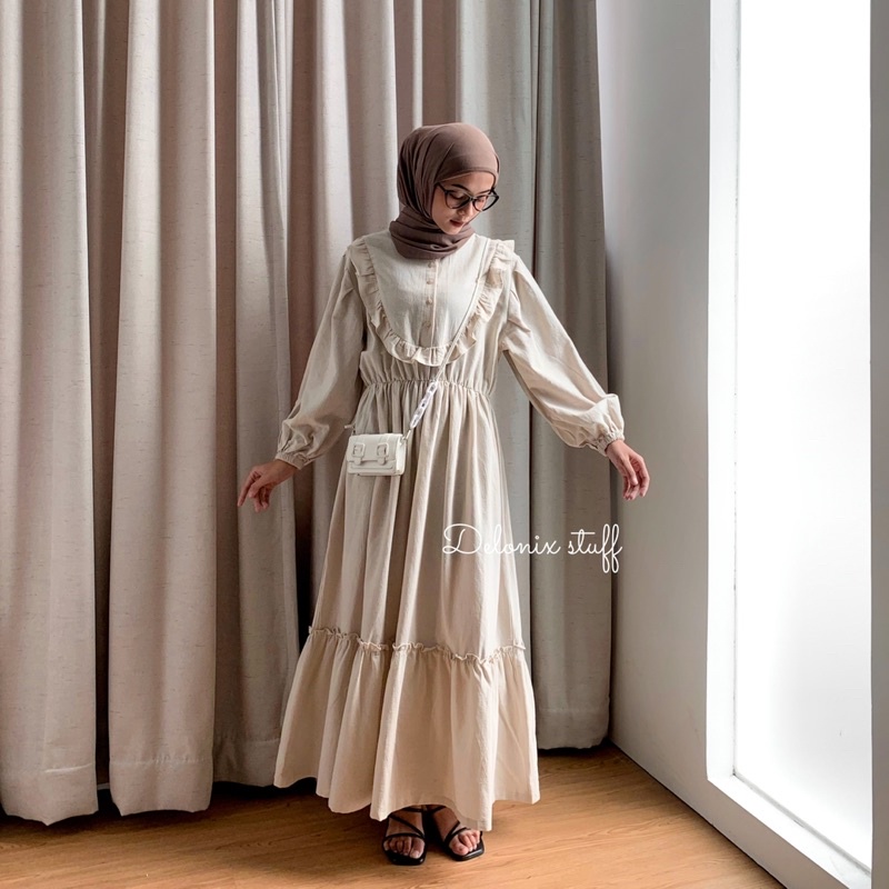 DELONIX | Ester linen dress