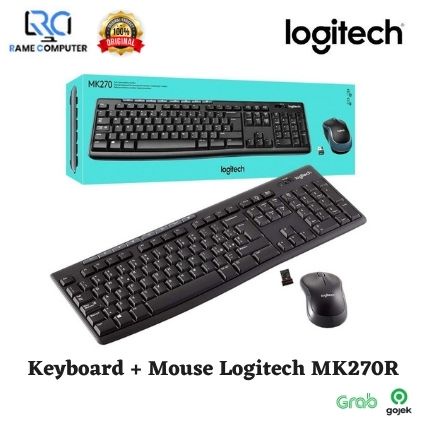 Logitech Keyboard + Mouse Wireless Combo MK270R