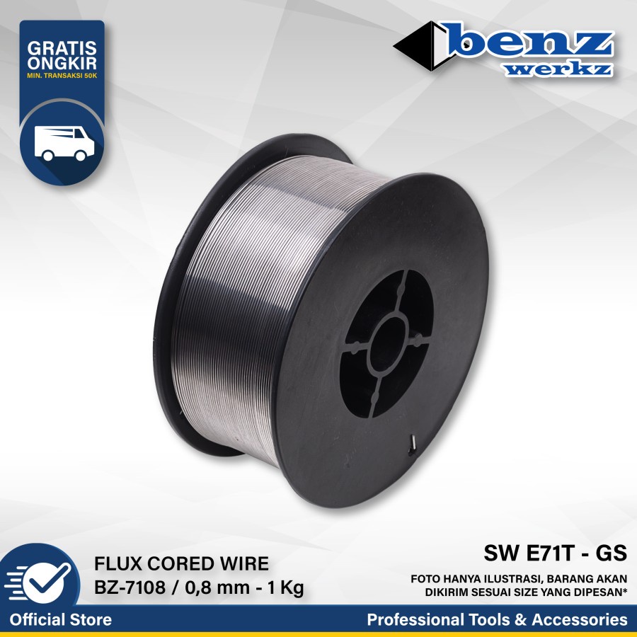 KAWAT LAS MIG 0.8MM BENZ