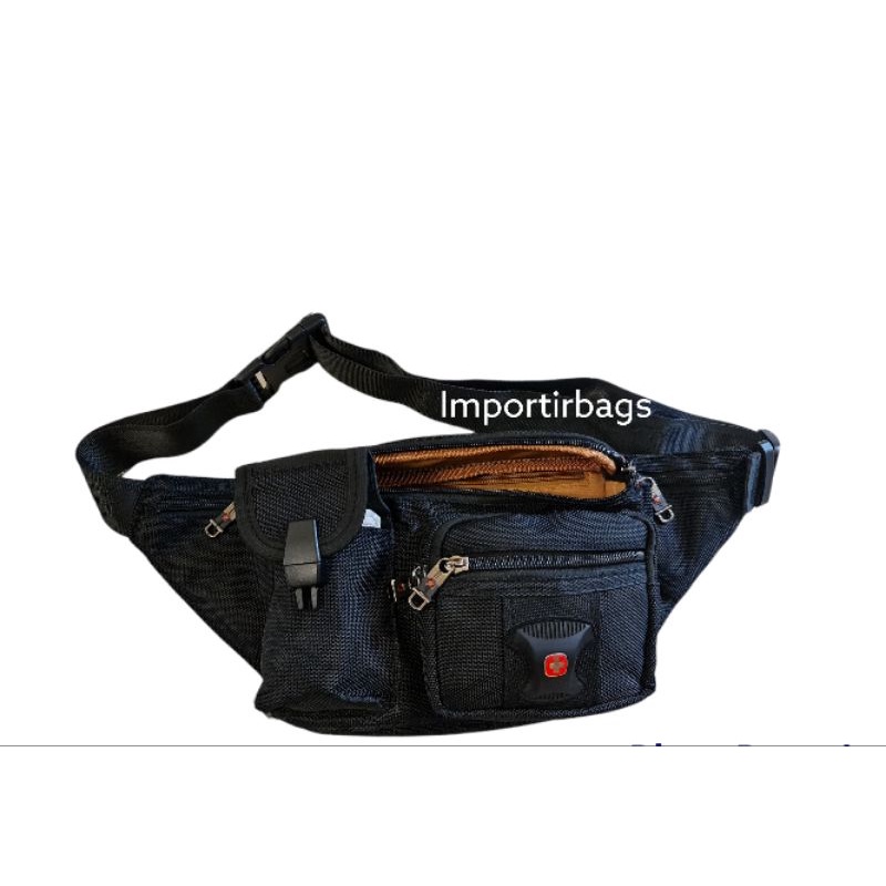 Tas pinggang Tas pinggang pria kain Tas waitsbag pria import